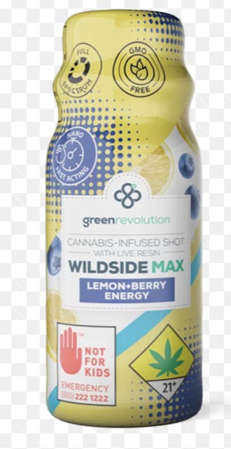 WildSide Max Shot Lemon Berry Energy