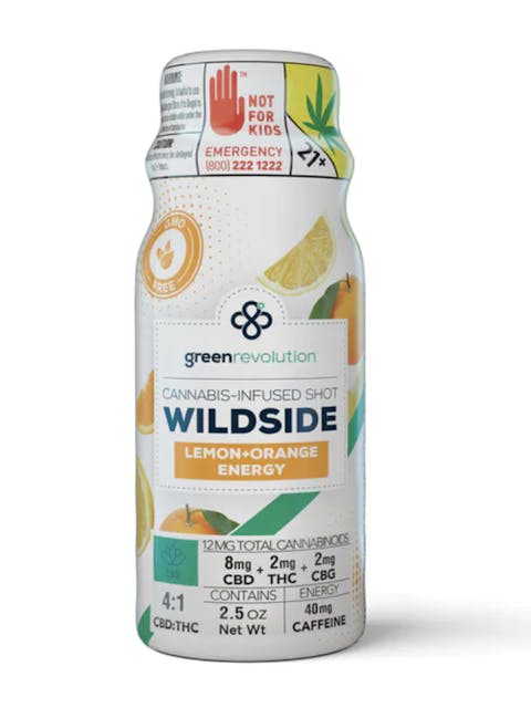WildSide Shot Lemon Orange Energy