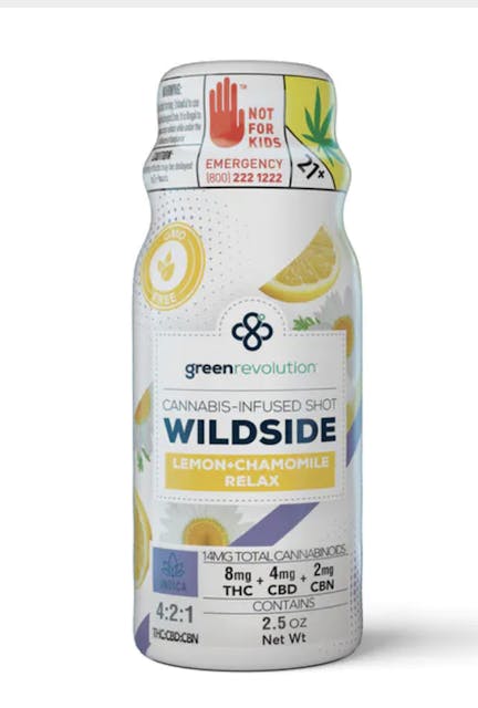 WildSide Shot Lemon Chamomile Relax