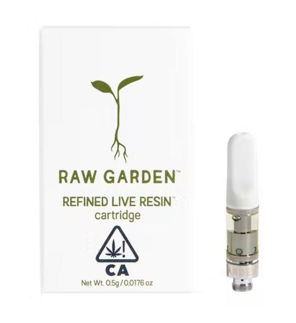 Raw Garden Live Resin Cartridges - Mellow Melons - 0.5g