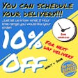 10% off Next Day Delivery - 1