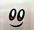RR Smiley Decal