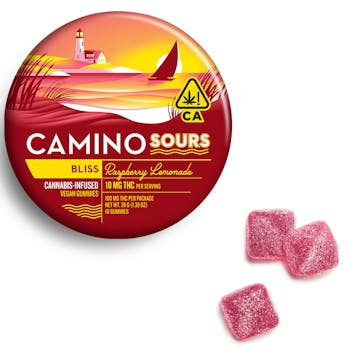 Raspberry Lemonade Gummies - Camino Sours - Raspberry Lemonade (I)