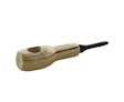 Wood Grain Hand Pipe w/ Black Mouth Tip 3.5"