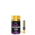 Bubba Kush Live Resin Infused Baby Cannon Pre-rolls (3PK) (1.5G) - (3PK) (1.5G)