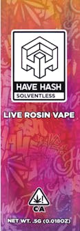 Candy Fumez Live Rosin Disposable Vape 0.5g