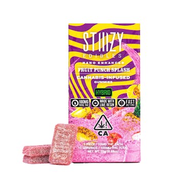 Fruit Punch Splash Original Gummies (100MG) (10Pk)