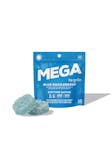 Blue Razzleberry 1:1 CBG/THC | MEGA | Gummies |10pk