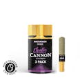 Master Kush Live Resin Cannon 3 Pack Pre-Roll