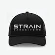 Strain Snapback Mesh Trucker Hat - Black