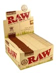 Raw | Natural Unrefined Hemp Rolling Papers | King Size Slim